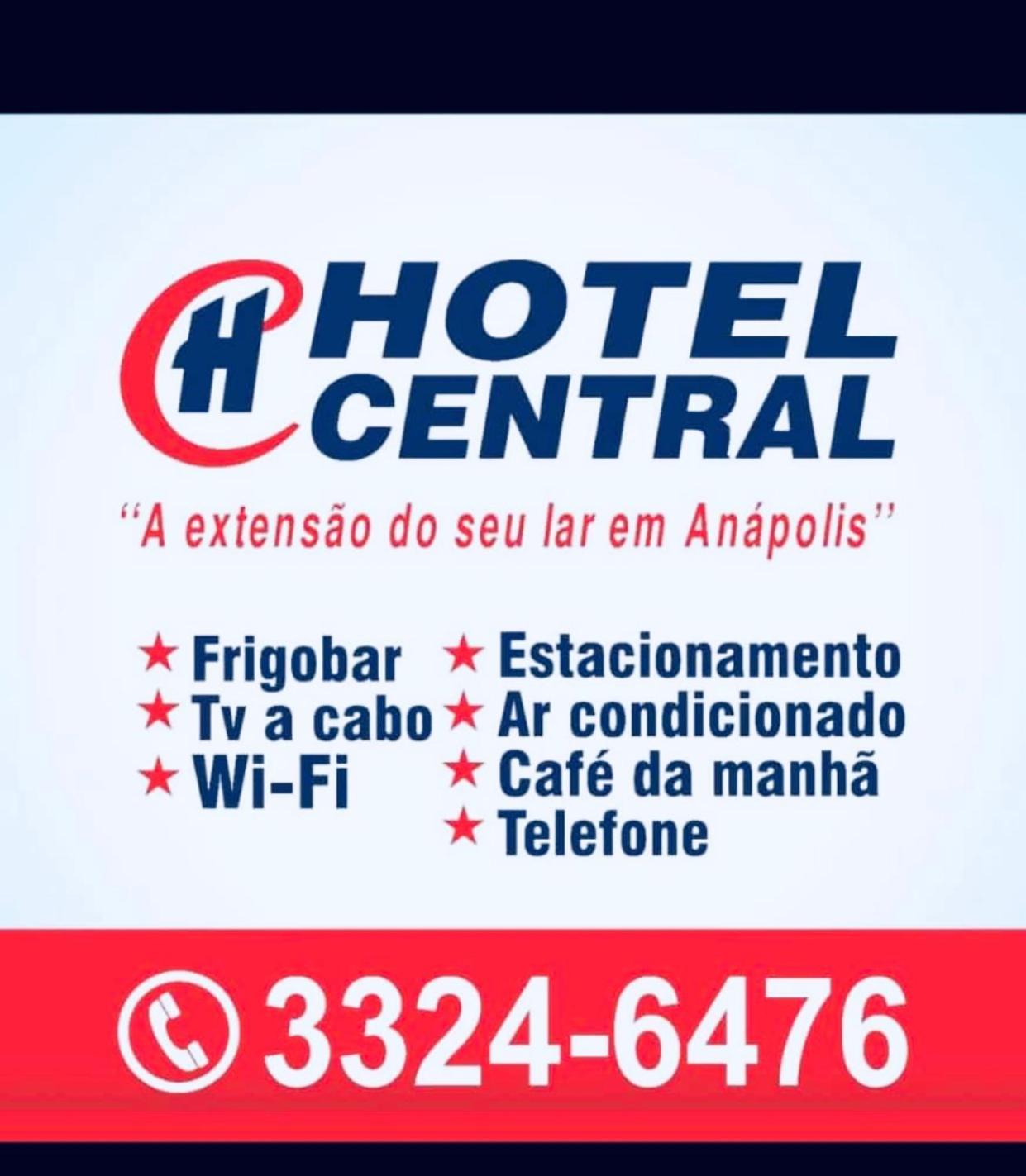 Hotel Central De Anápolis المظهر الخارجي الصورة